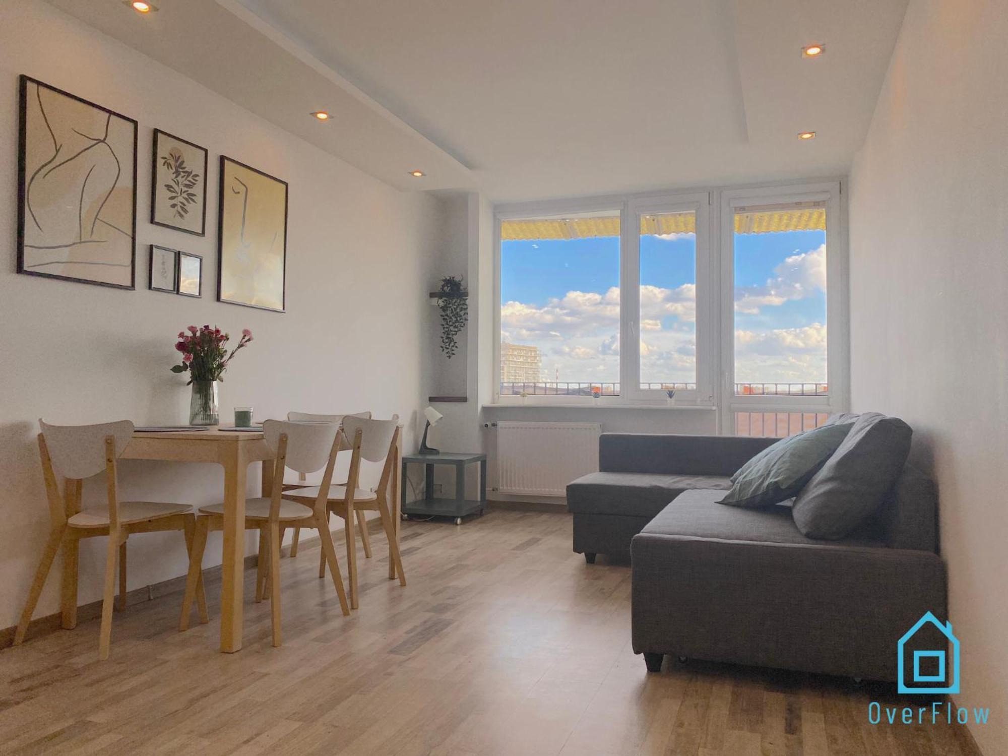 Wave Apartment With Amazing View- 2 Km To Baltic Sea Gdańsk Eksteriør bilde