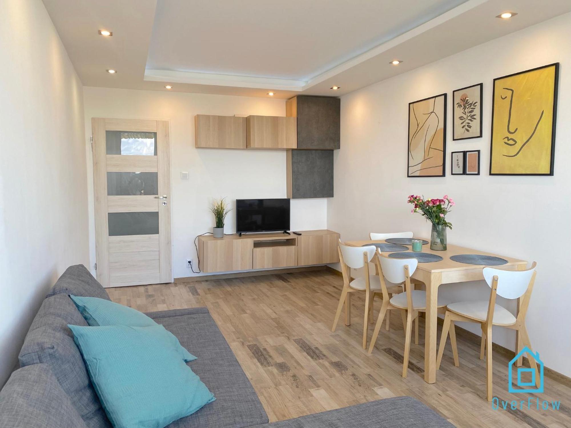 Wave Apartment With Amazing View- 2 Km To Baltic Sea Gdańsk Eksteriør bilde
